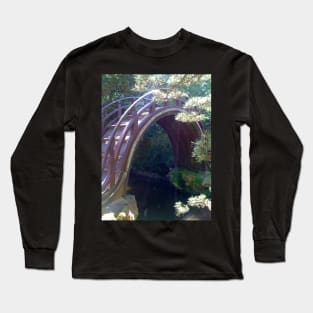 Japanese Tea Garden Bridge San Francisco Long Sleeve T-Shirt